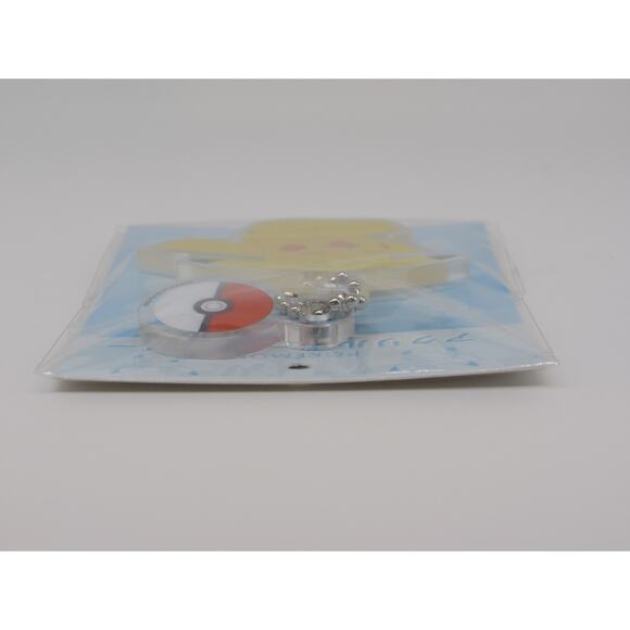 NEW Sealed Smiling Pikachu Acrylic Beaded Keyring Pokeball Meine Rollen Nintendo - Picture 5 of 12